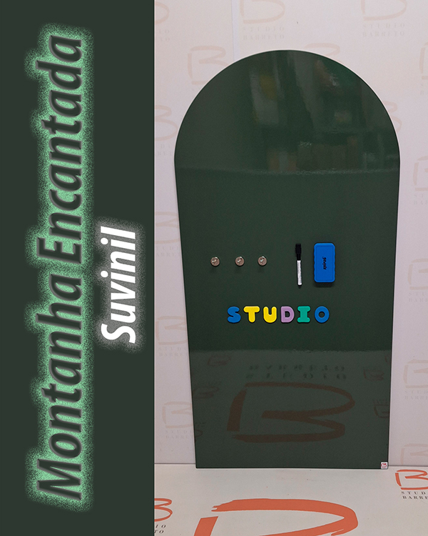 lousa-magnetica-modelada-em-arco-personalizada-montanha-encantada-suvinil